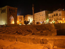 Lecce Centre at Night